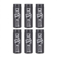 6 X L3VEL3 Styling Powder Strong Hold 30g - Polvo de Peinado para Fijación Fuerte