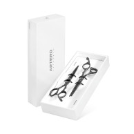 Artero One Dark set tijeras 6 corte esculpir
