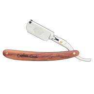 Captain Cook Navaja Afeitar precisión Mango Madera 04894 | Venta de Navajas de afeitar captain cook al mejor precio | Navaja captain cook para barbería y peluquería |
