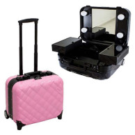 Maleta de Maquillaje Trolley D'orleac con Luz Led