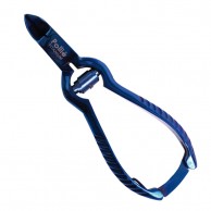 Corta Uñas Pedicura con Cierre 14 cm - Azul Titanio