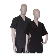 Casaca Artero Córdoba Negra Talla L para Peluquería Profesional