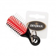 Denman - Mini Cepillo Llavero Color Negro
