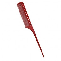 YS Park peine púa plástico rojo Y.S.115 cabellos gruesos 215mm 