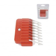 Oster Recalce Rojo 1.6mm 1/16" Peine separador Metálico para cortapelos | Peines oster al mejor precio 