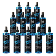 Pack 12 L3VEL3 Aftershave Aqua 400ml After Shave Profesional Barbería