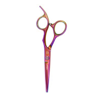 Tijera profesional de corte 5,5" Oasis  Acero Rosa, comprar tijeras de cortar 5,5" pulgadas alta calidad profesionales para pelar 