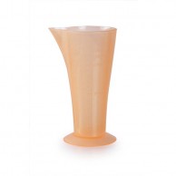Vaso Medidor Perfect Beauty Cup Naranja 120ml