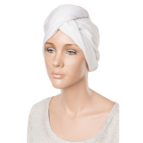 Gorro Toalla blanco para secar cabello 