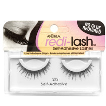 Andrea - Pestañas Postizas Completas auto adhesivas Modelo 21 negras 100% cabello humano