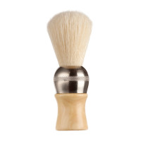 Brocha de Afeitar barbero mango madera pelo natural cerdo
