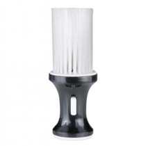 Cepillo o Brocha Quitapelos Profesional Con Pulsador para Talco