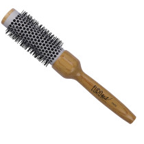 Cepillo Térmico Cerámico Mango Madera 33 mm -  Eurostil 03458