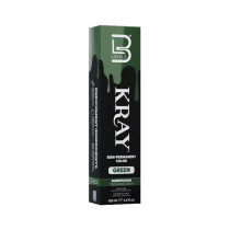 L3VEL3 KRAY Color Semi Permanente Verde 100ml Bond Fusion – Color vibrante y tratamiento capilar en un solo paso profesional.