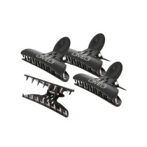 L3VEL3 Set de 4 Pinzas Mariposa Negras Multiusos – Añádelas a tu kit profesional.