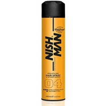 Nishman Hair Styling Spray Extra Hold 04 Laca Pelo fuerte 400ml