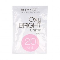 Oxy Bright Cream Azul 20 volumen Sobre 75 ml  - Tassel oxigenada