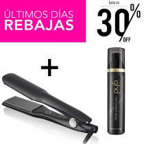 Plancha de Pelo GHD ® Max Styler con Placas Anchas Nuevo Modelo 2022 + GHD Heat Protect Spray Protector Térmico 