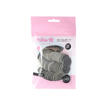 Pollié - Bolsa De 100 Limas Para Discos De 25 mm