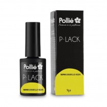 Pollié - Esmalte uñas P-Lack Amarillo neón 9 gr | pinta uñas amarillo al mejor precio | esmalte uñas profesional | pintauñas para profesionales 