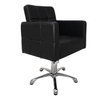 Silla de Peluquería glamour Negra moderna