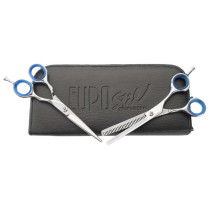 Tijeras Peluquería Estuche de Academia Pack de 2 03682