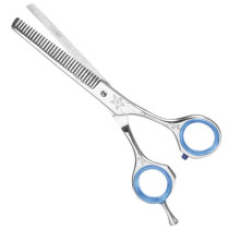 Tijeras Peluquería 5,5" Esculpir Profesional Cobalto Acero