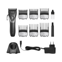 wahl Kuno 1887-0050 Máquina Cortapelos Profesional + Cuchilla Diamon + 6 Peines Magnéticos Premium