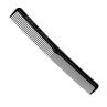 Peine Corte Profesional Barbero negro - 19,5 cm - Captain Cook 
