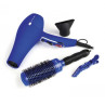 Corioliss FLOW BLUE PACK Secador de Pelo + Cepillo + Clips