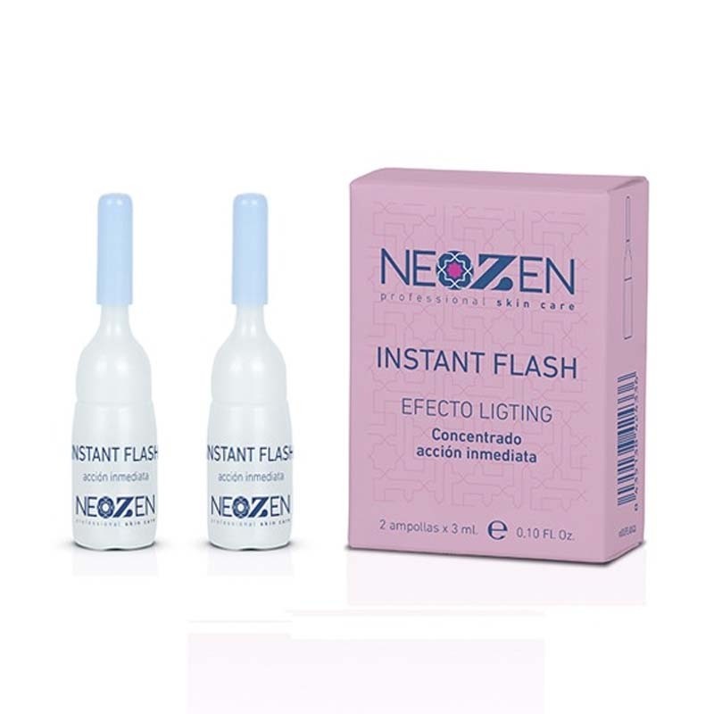 Ampollas Instant Flash Neozen 2x3ml con Caviar y Ácido Hialurónico