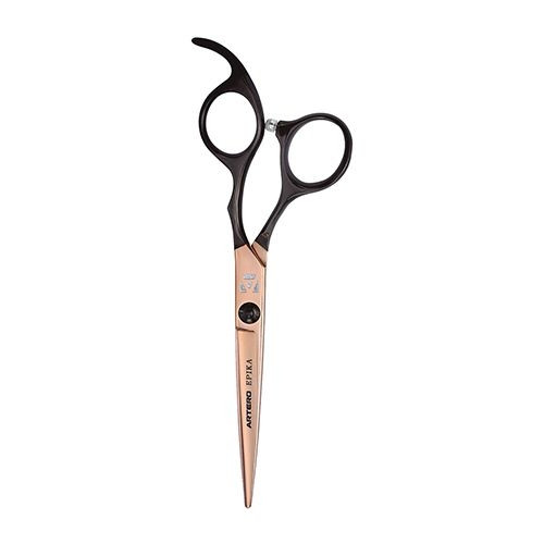 Artero Tijera corte Epika 6 " Corte profesional filo convexo , tijera color oro rosado barbería y peluquería 