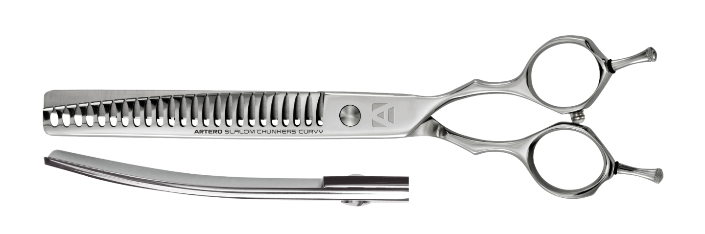 Artero Tijera Slalom Chunkers Curvy 24D Peluquería Canina - Main Image
