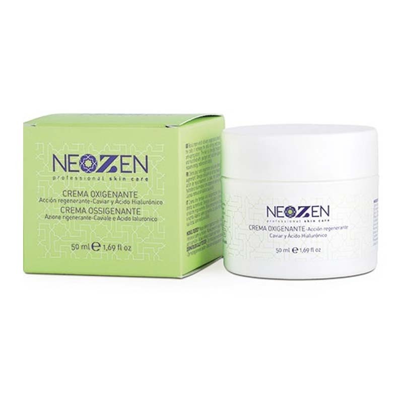 Crema Oxigenante Neozen 50ml con Caviar y Ácido Hialurónico