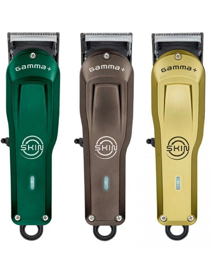 Gamma+ Skibn Máquina corte Profesional 3 Carcasas + 5 peines premium + base carga