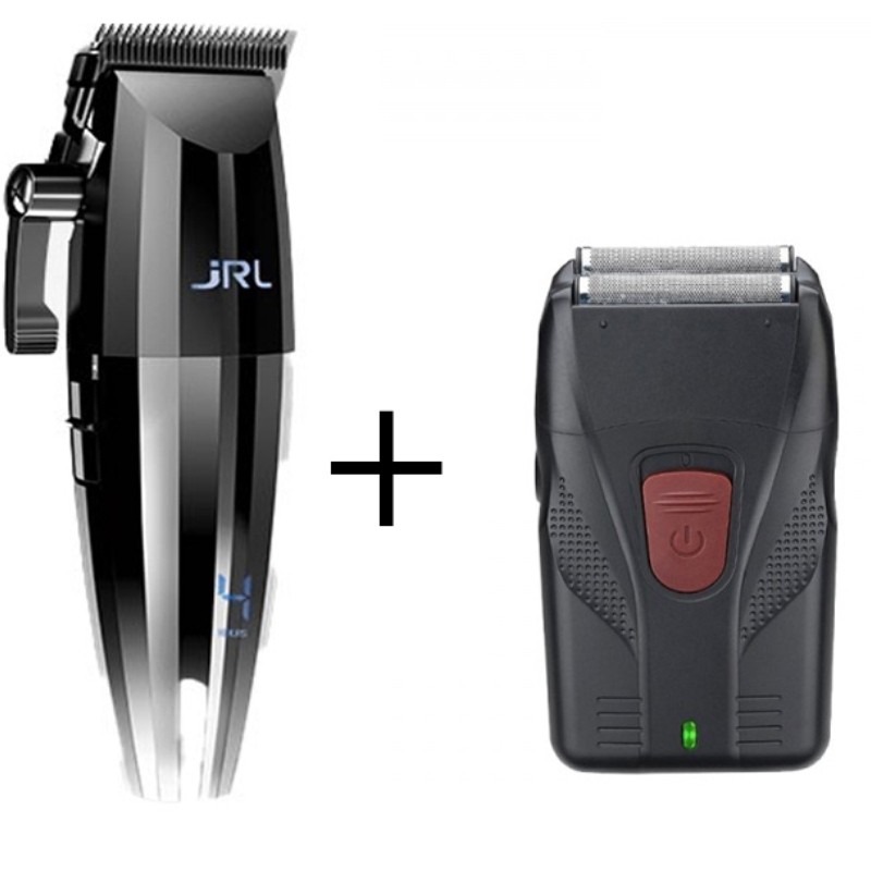 Máquina corte Fresh Fade 2020C JRL Profesional degradados + Máquina Shaver Afeitadora Profesional Regalo - Rebajas 2023