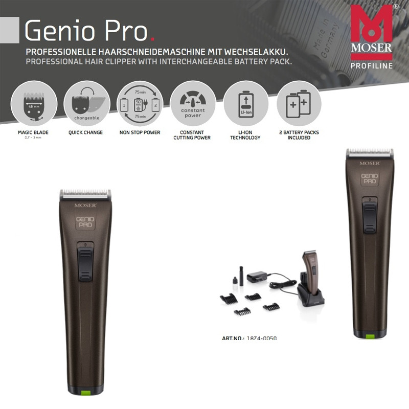 Moser genio pro аккумулятор