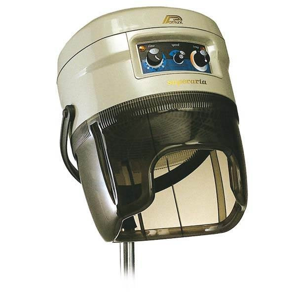 Parlux - Secador Casco Superaría Color Gris Standard De Pie