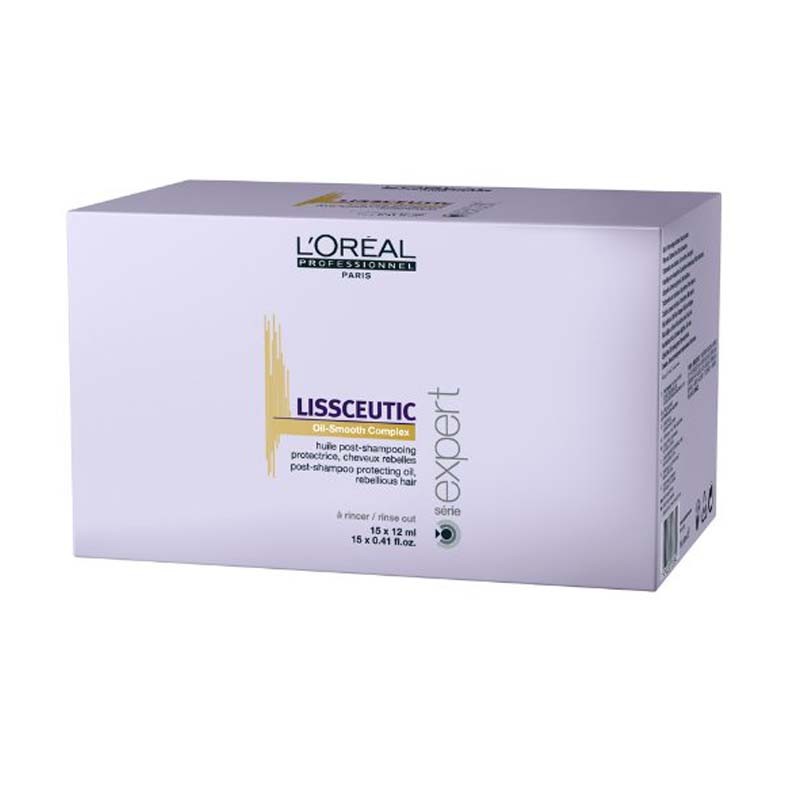 Aceite Post Champú L'Oreal Expert Lissceutic 15 x12 ml