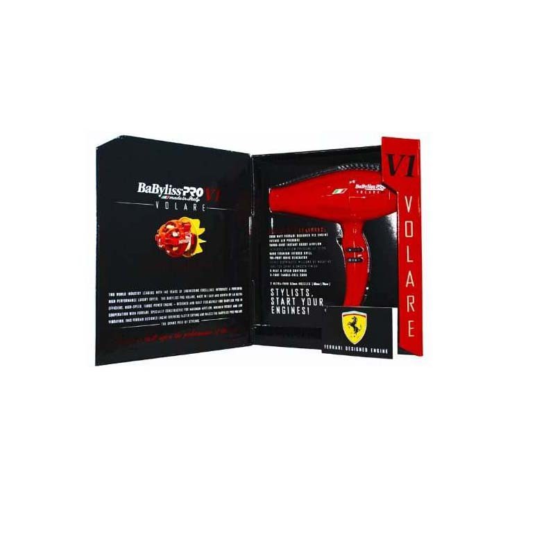 Secador Babyliss VOLARE V1 2200 w Rojo Ferrari